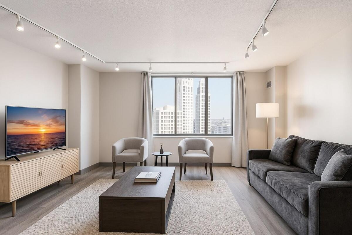 Convention Center 1Br Condo Downtown Hartford And Gym Exterior foto